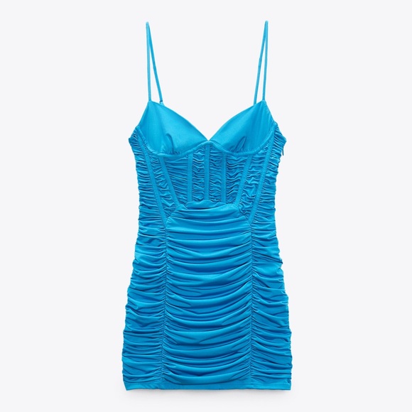 Corset-Style Mini Dress - Picture 5 of 12